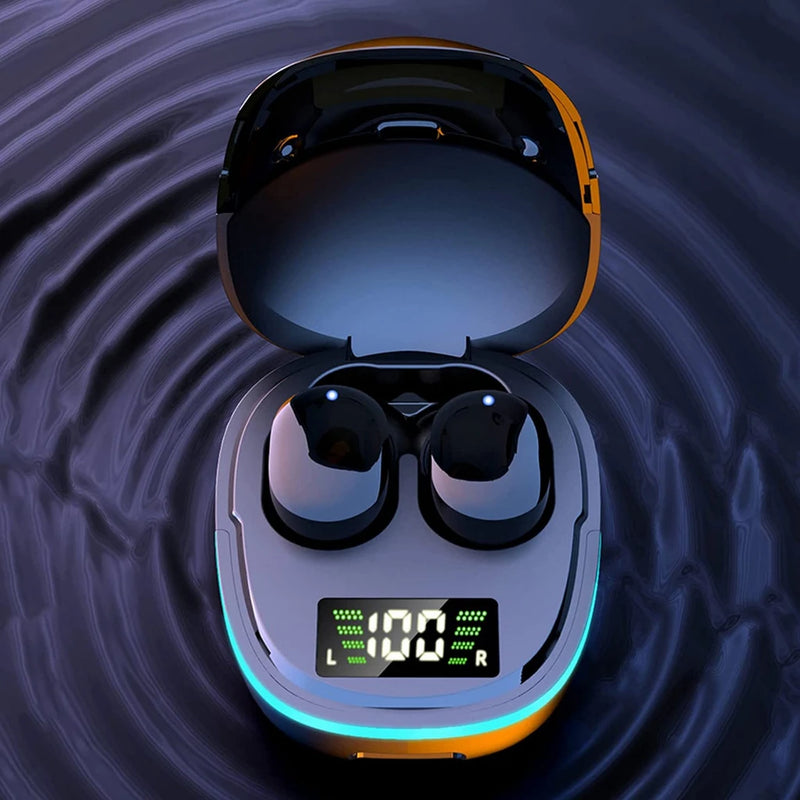 Fone de ouvido para jogos Bluetooth sem fio G9S com cancelamento de ruído à prova d'água som estéreo Hi-Fi com microfone