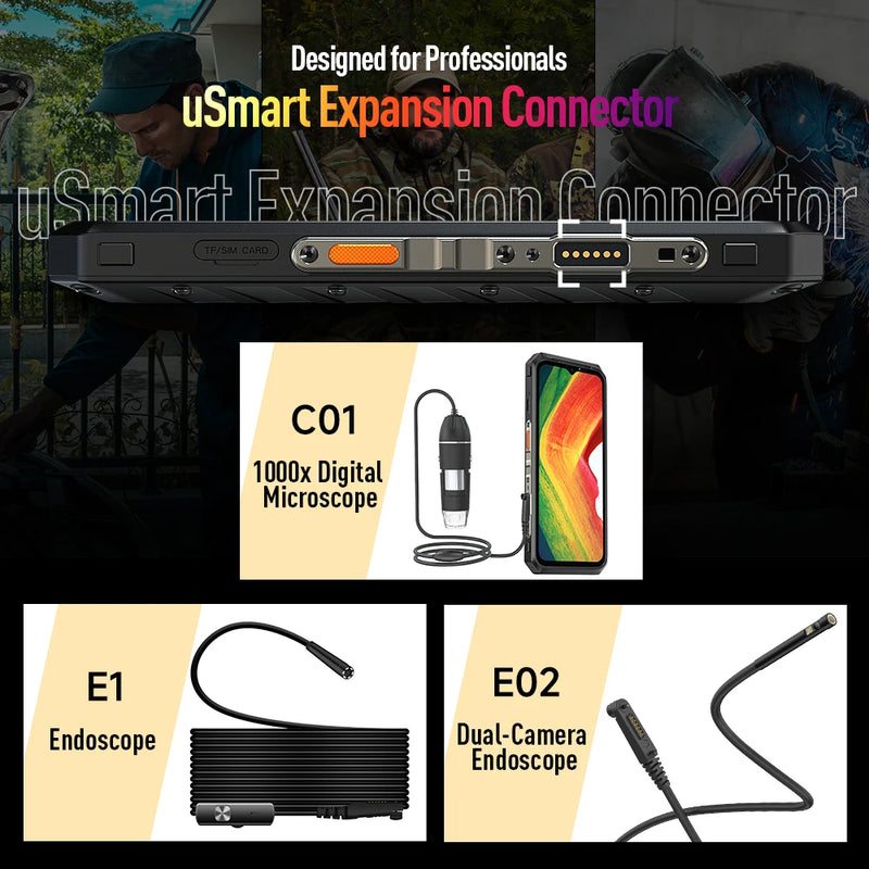 Ulefone Power Armor 18 Ultra 5G Telefone robusto 512 GB ROM + 24 GB RAM Android 13 Smartphone Câmera 108MP, [Sem impostos, entrega em 3-5 dias]