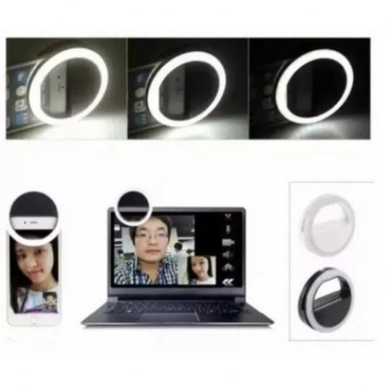 Ring Light Selfie Luzes Portátil Telefone Móvel De Luz Beleza Flash Fill Luz Para Smartphone/LED PARA CELULAR